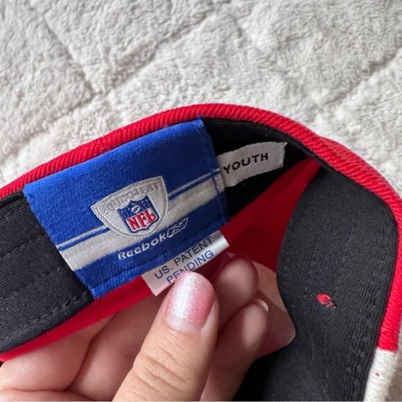 NFL X Reebok | Kansas City Chiefs Hat NFL Football | Size Youth - Picture 9 of 9